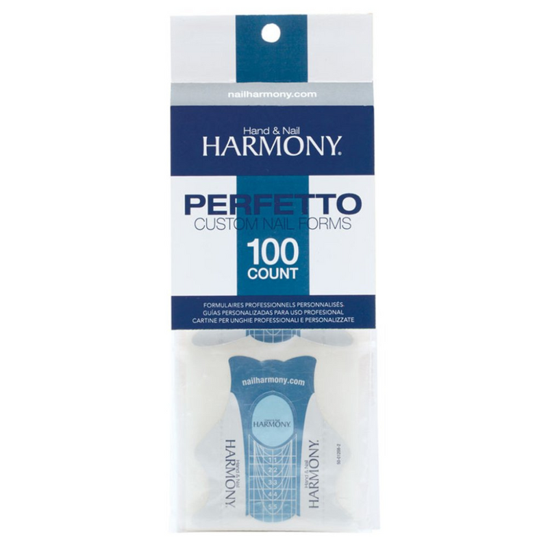 FORMA HRMNY 100CT NAIL FORMS PERFETT 1239