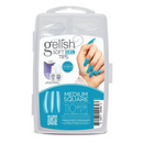 SOFT GEL TIPS MEDIUM SQUARE 110PC 1270010